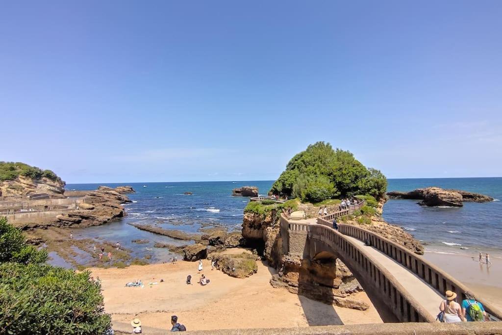 Appartement Le Sahel - Vue Imprenable Sur L'Ocean Biarritz Eksteriør billede