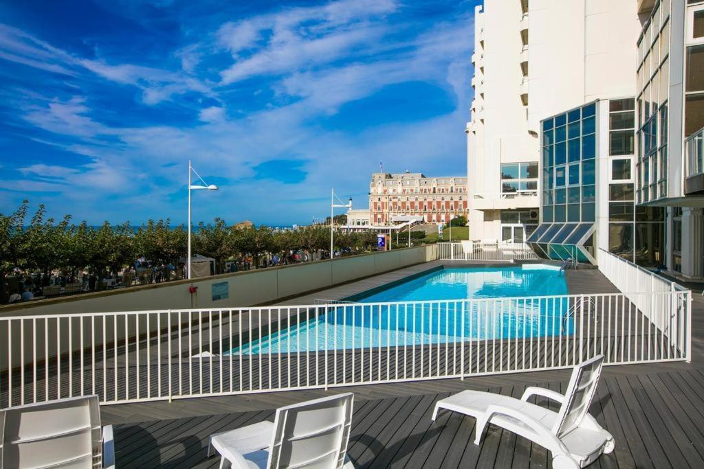 Appartement Le Sahel - Vue Imprenable Sur L'Ocean Biarritz Eksteriør billede